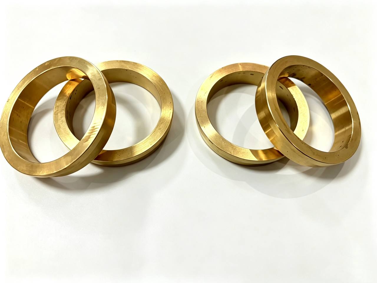 Drawing-based bronze pump bushing or bearing bushing