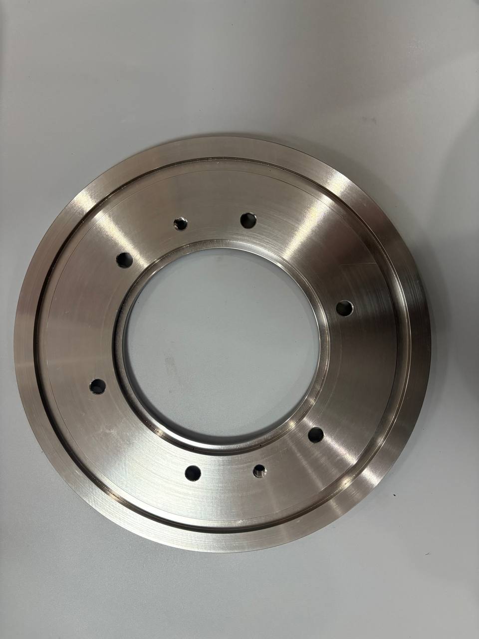 Hardfaced balance ring example for drawing-based pump applications