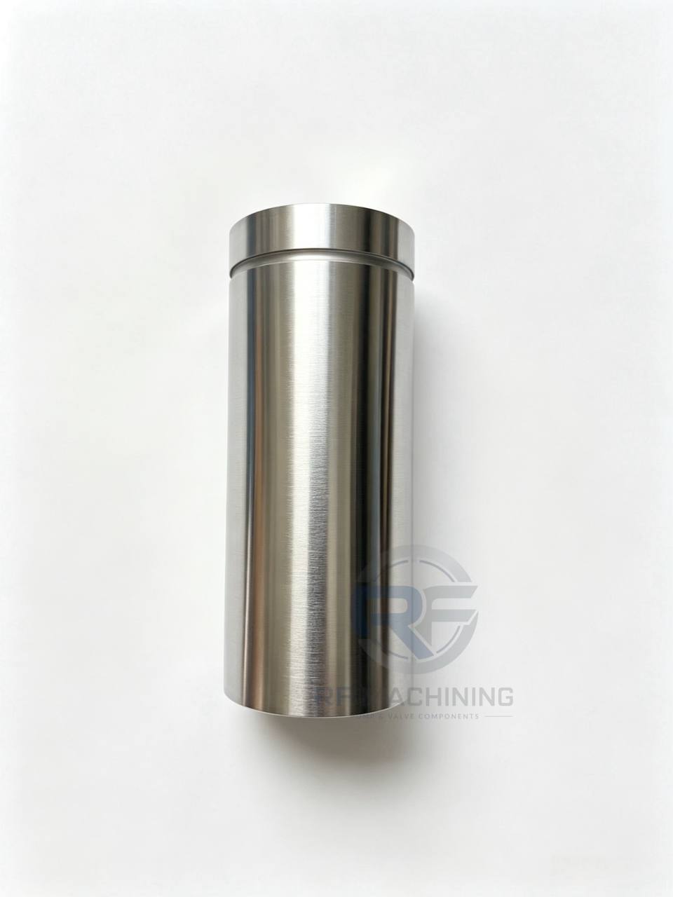 Hard chrome plated pump sleeve made to drawing from Chinese grade 45 steel
