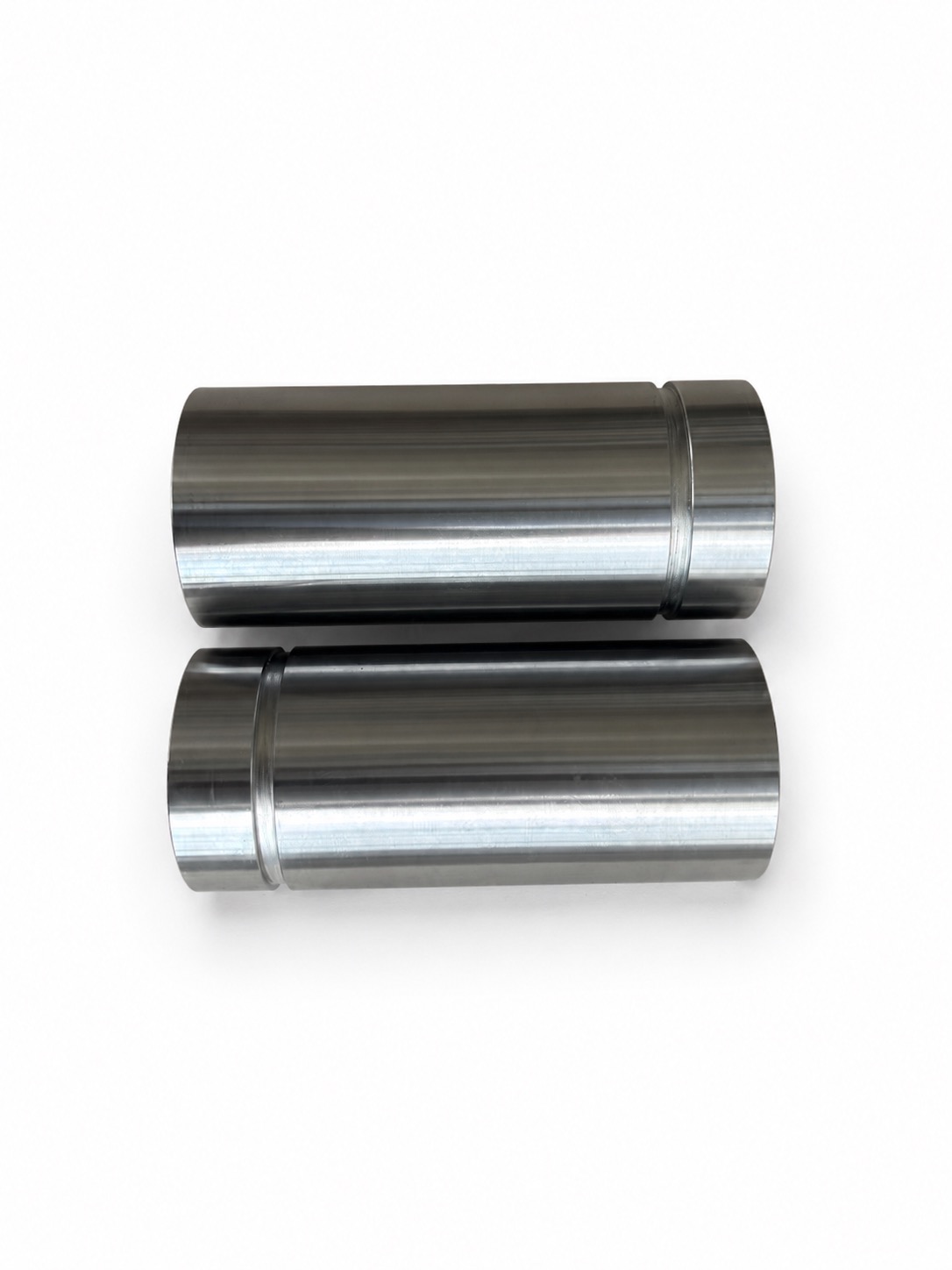 Hard chrome plated 45 steel pump sleeves made to drawing