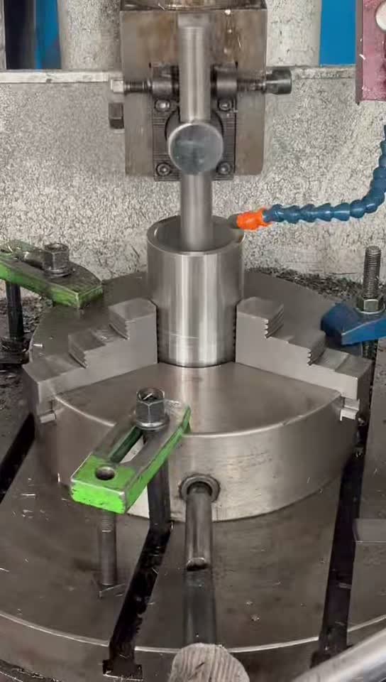 Internal slotting operation for custom shaft sleeves