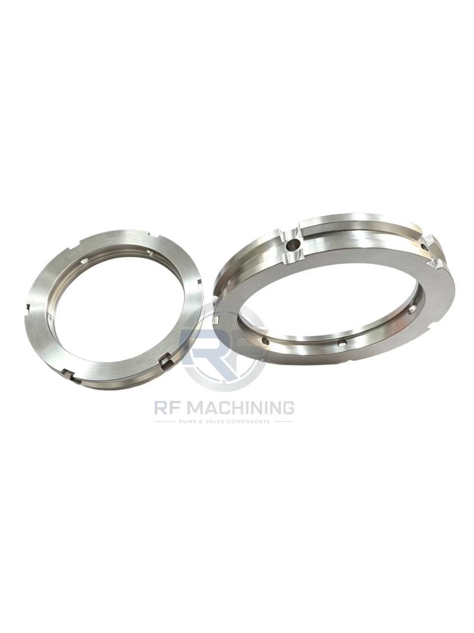 Drawing-based Duplex 2205 pump lantern rings or seal cages